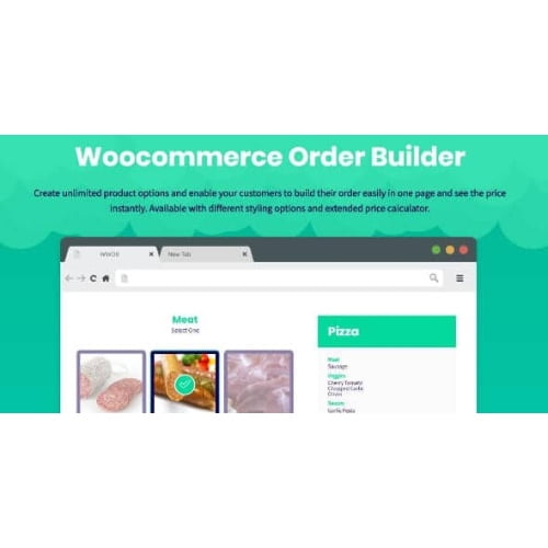 WooCommerce Order Builder Combo Products Extra Options