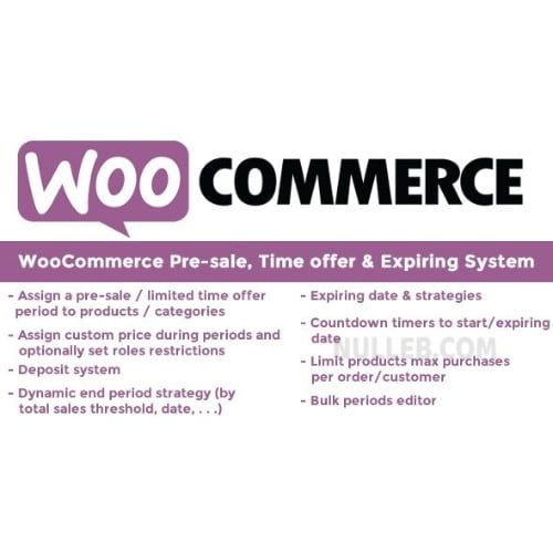 WooCommerce Pre sale Time offer Expiring System