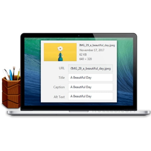 WordPress Image Attributes made simple