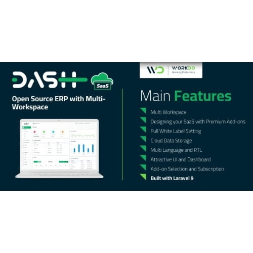 WorkDo Dash SaaS Nulled