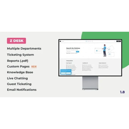 Z Desk Support Tickets System