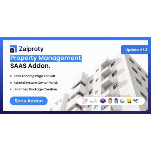 Zaiproty Property Management SAAS Addon
