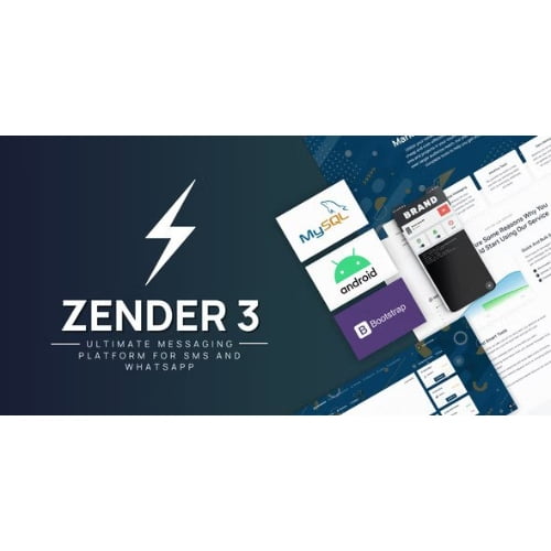 Zender Ultimate Messaging Platform for SMS WhatsApp use Android Devices as SMS Gateways SaaS