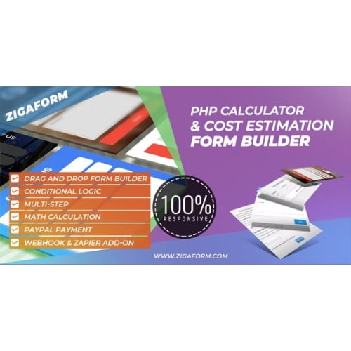 Zigaform PHP Calculator Cost Estimation Form Builder