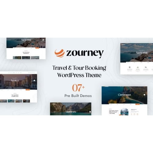 Zourney Travel Tour Booking WordPress Theme