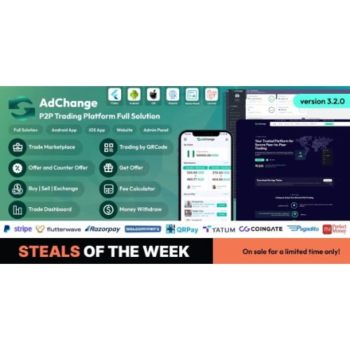 adChange P2P Trading Platform Full Solution