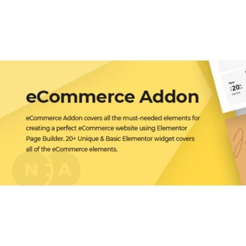 eCommerce Addon for Elementor Free Download