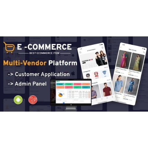 eCommerce Multi vendor ecommerce Android App with Admin panel Nulled