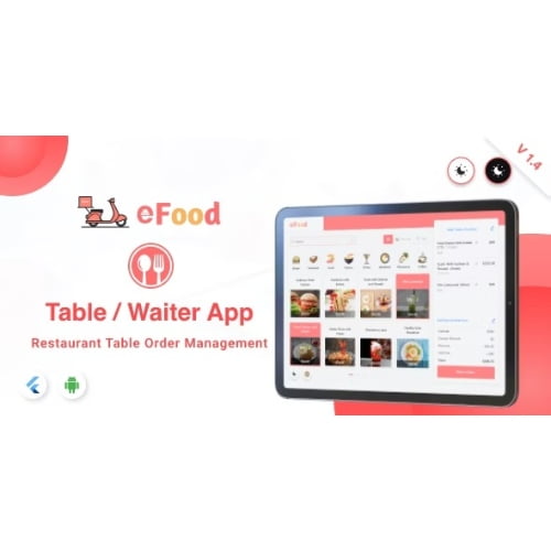 eFood Table Waiter App Free Download
