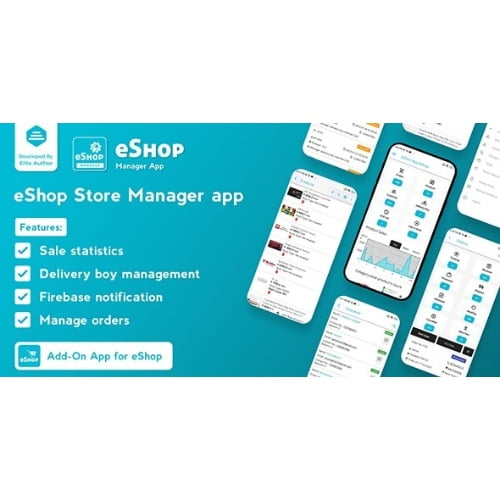 eShop Ecommerce Admin Store Manager app Nulled 1