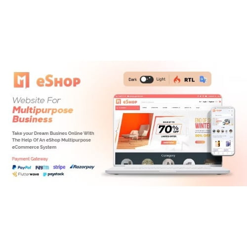 eShop Web Multi Vendor eCommerce Marketplace CMS