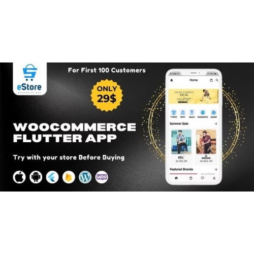 eStore Build a Flutter eCommerce Mobile App for Android and iOS from WordPress WooCommerce Store