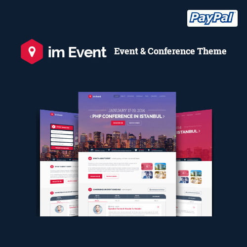 im Event Event Conference WordPress Theme