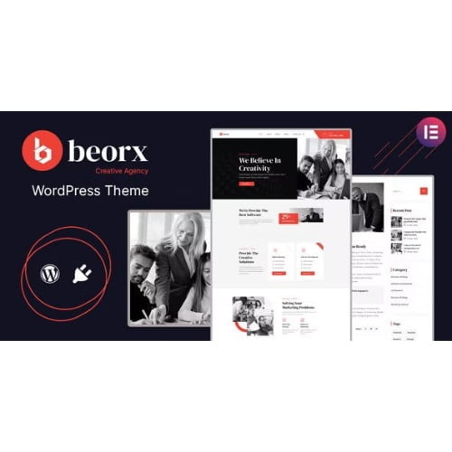Beorx Creative Agency WordPress Theme