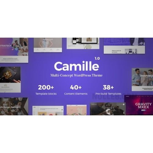 Camille Multi Concept WordPress Theme