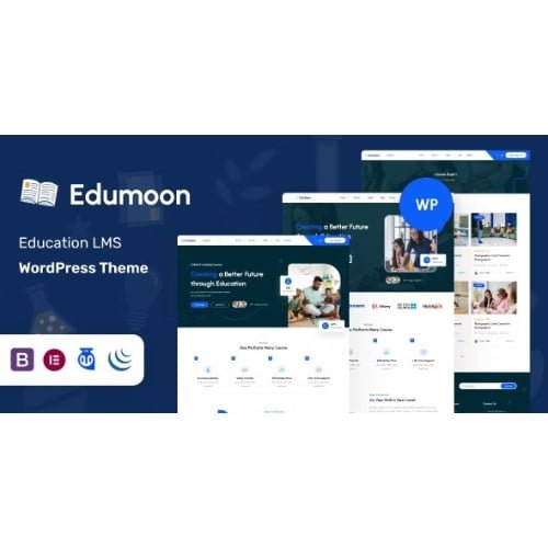 Edumoon Education LMS WordPress Theme