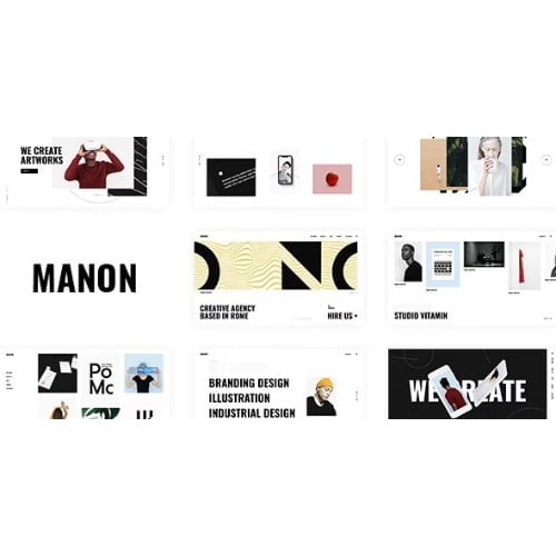 Manon Portfolio Agency Theme