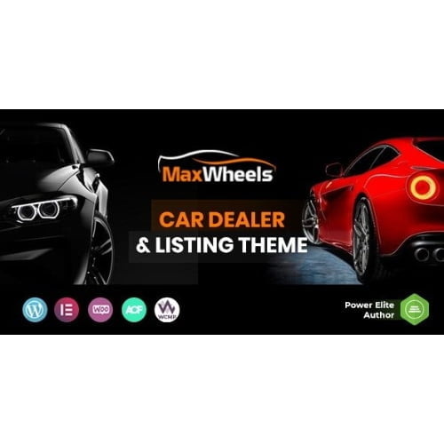Maxwheels Car Dealer Automotive Classified Multivendor WordPress Theme