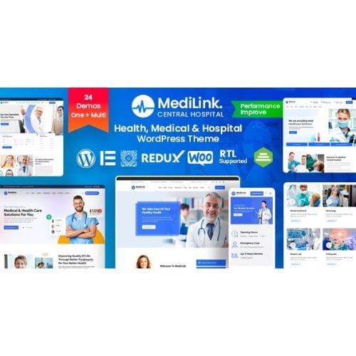 Medilink Health Medical WordPress Theme