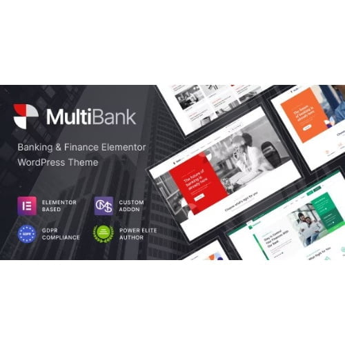 Multibank Business and Finance WordPress Theme