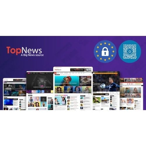 TopNews News Magazine Newspaper Blog Viral Buzz WordPress Theme
