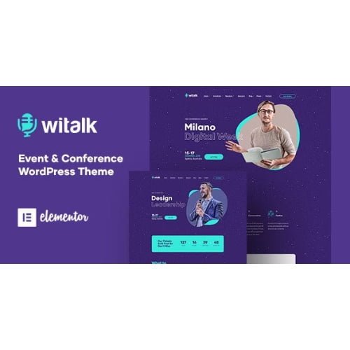 WiTalk Event Conference WordPress Theme