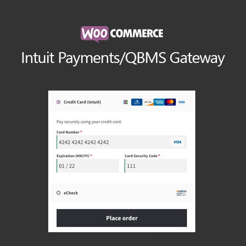 WooCommerce Intuit Payments QBMS Gateway