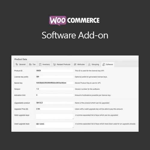 WooCommerce Software Add on