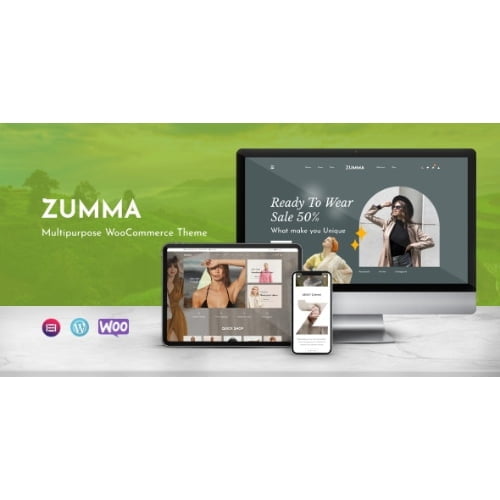 Zumma Multipurpose WooCommerce Theme